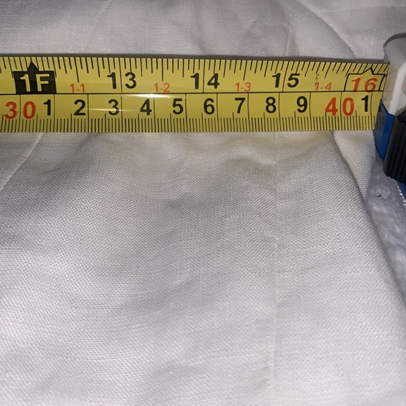 New with tags Banana Republic White linen blazer - Picture 10 of 11